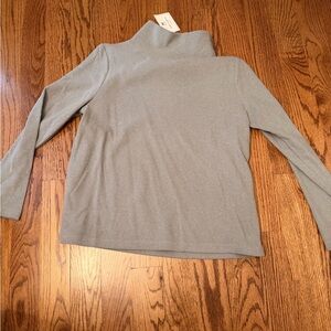 Dudley Stephens Light Gray Pullover Top